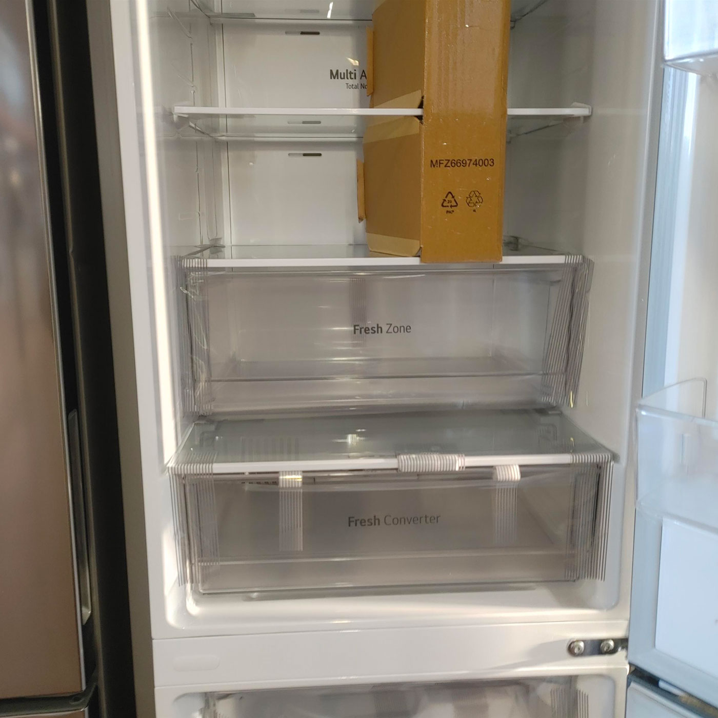 LG GBP62DSNCN1.ADSQE frigorifero con congelatore Libera installazione 384 L C Grafite