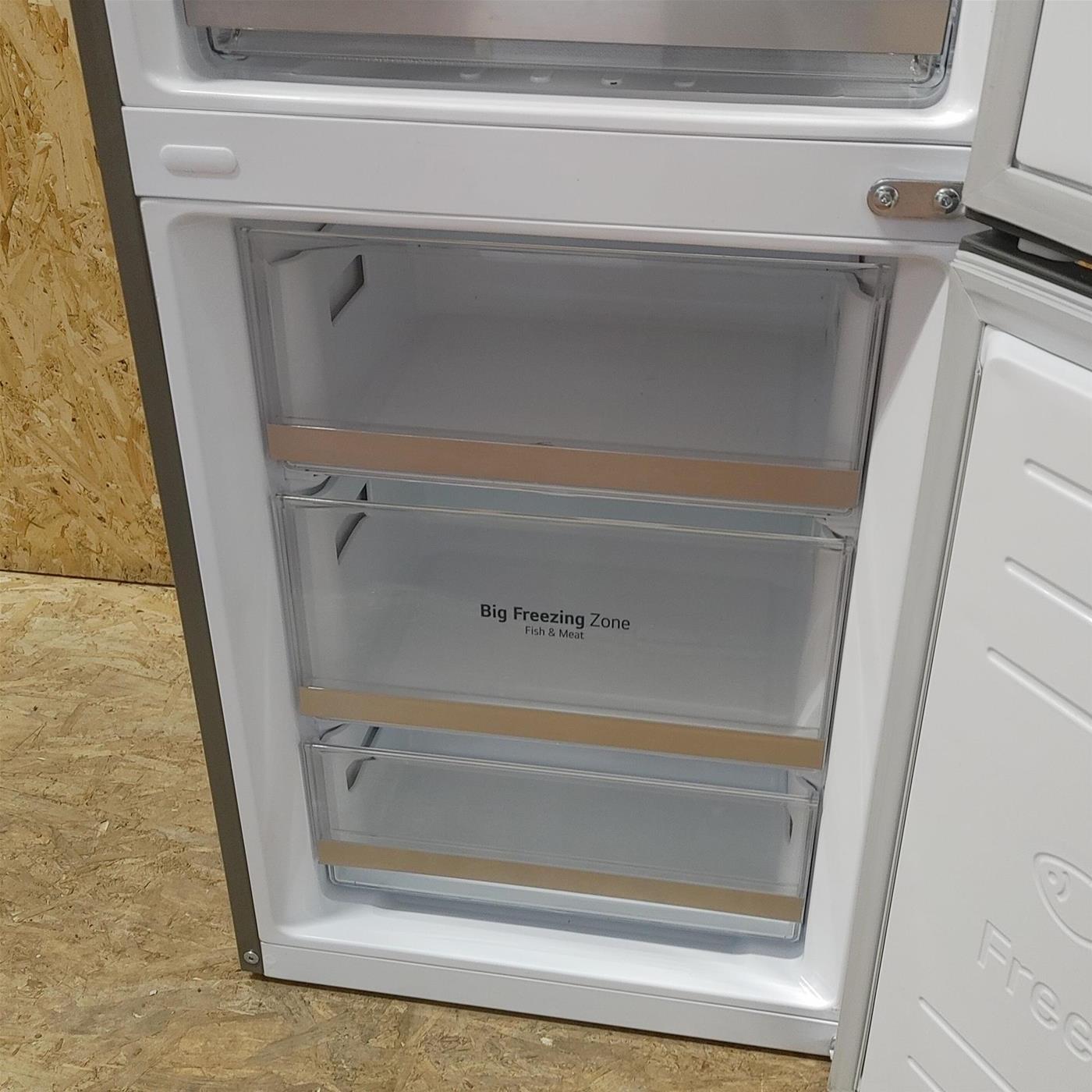 LG GBB72PZUGN.APZQEUR frigorifero con congelatore Libera installazione 384 L D Acciaio inossidabile