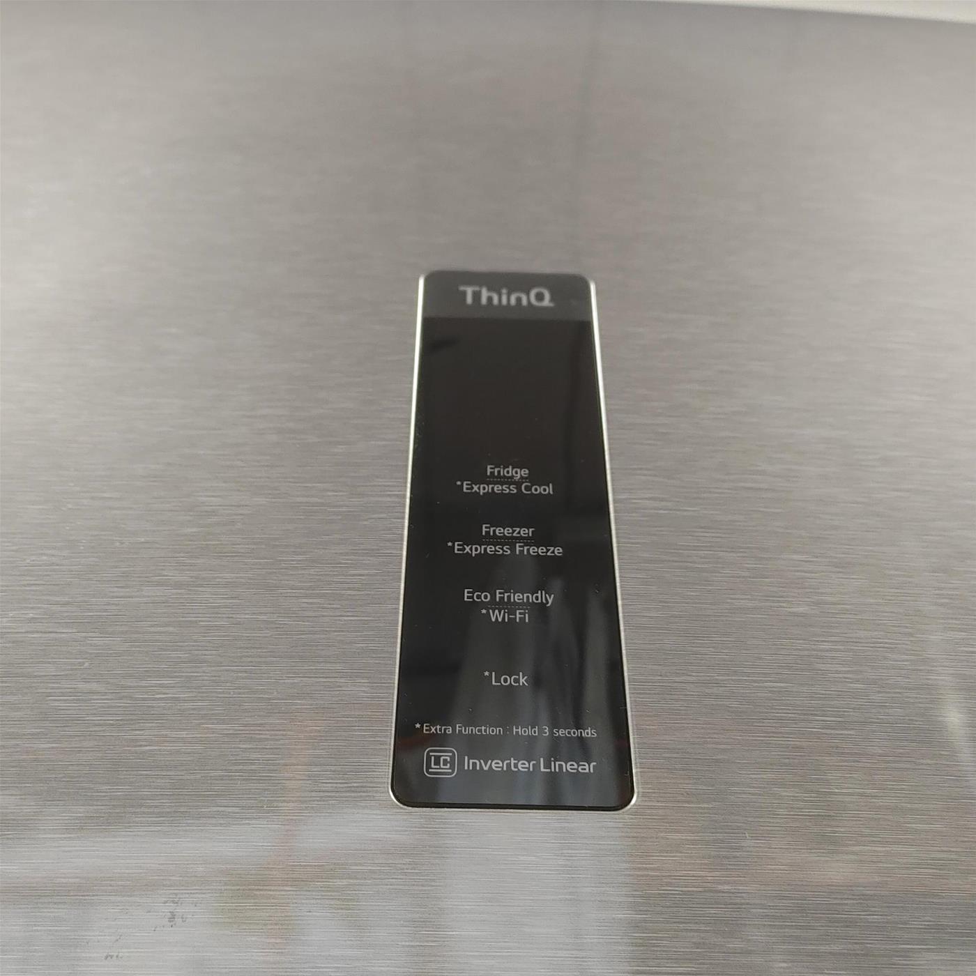 LG GBB72PZUGN.APZQEUR frigorifero con congelatore Libera installazione 384 L D Acciaio inossidabile