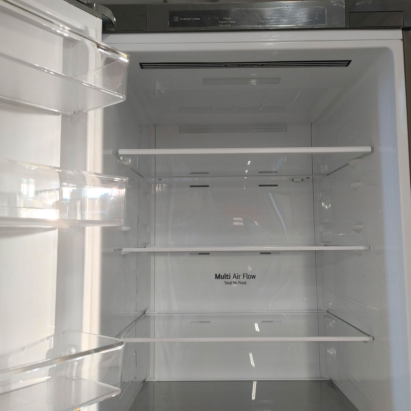 LG GBP62PZNAC.APZQEUR frigorifero con congelatore Libera installazione 384 LA Acciaio inox