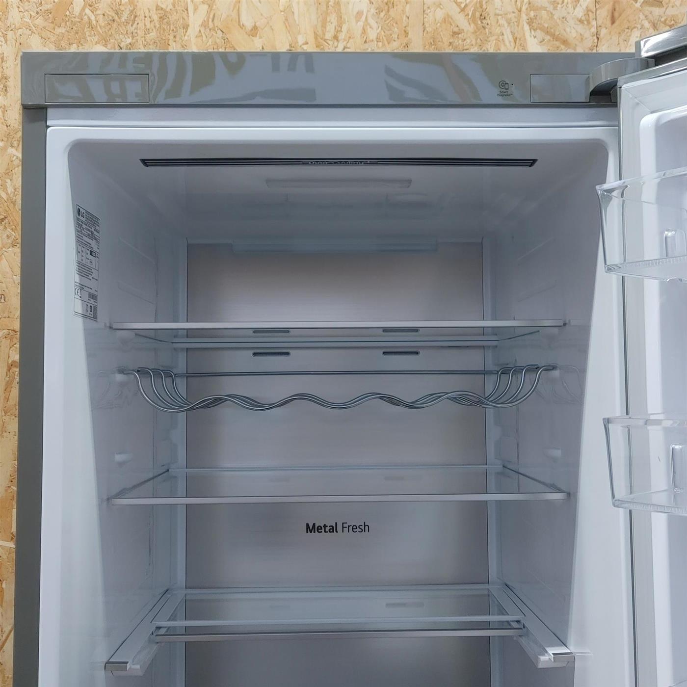 Frigo-congelatore LG GBB72NSUCN Libera installazione 384 LC Acciaio inox