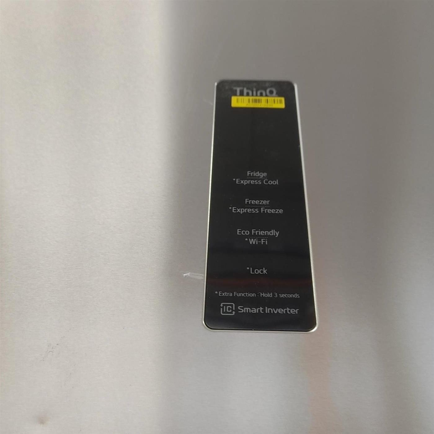 Frigo-congelatore LG GBB72NSUCN Libera installazione 384 LC Acciaio inox