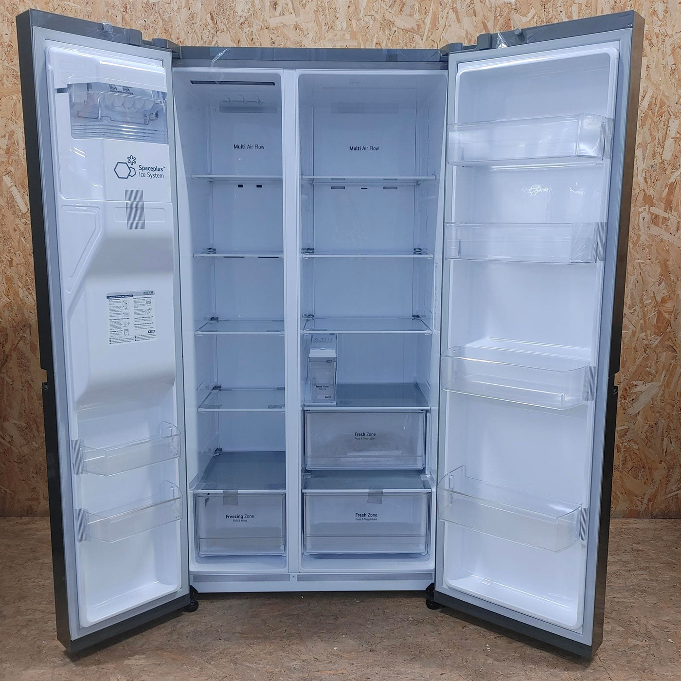 Frigorifero side-by-side LG GSLV51PZXM Libera installazione 635 LF Acciaio inox