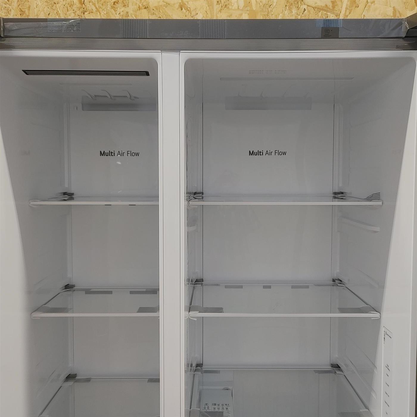 Frigorifero side-by-side LG GSLV51PZXM Libera installazione 635 LF Acciaio inox