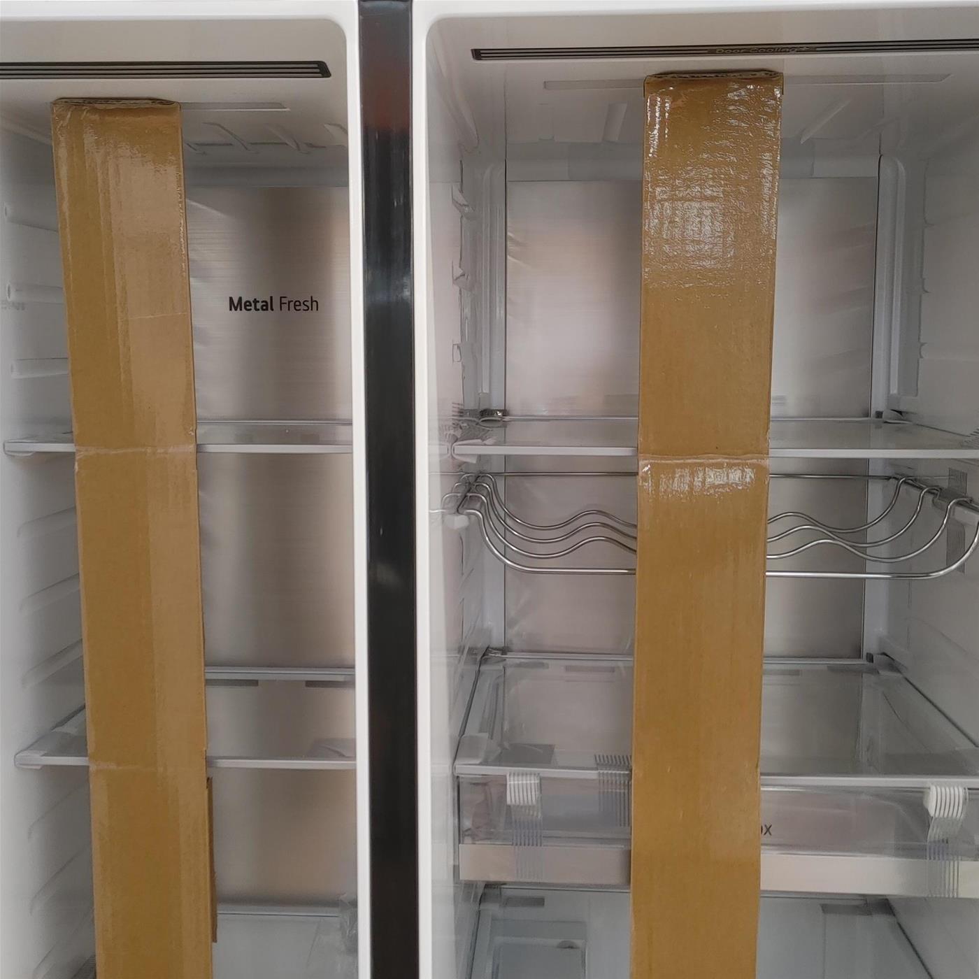 Frigocongelatore americano LG InstaView™ ThinQ™ GSXV91MCAE