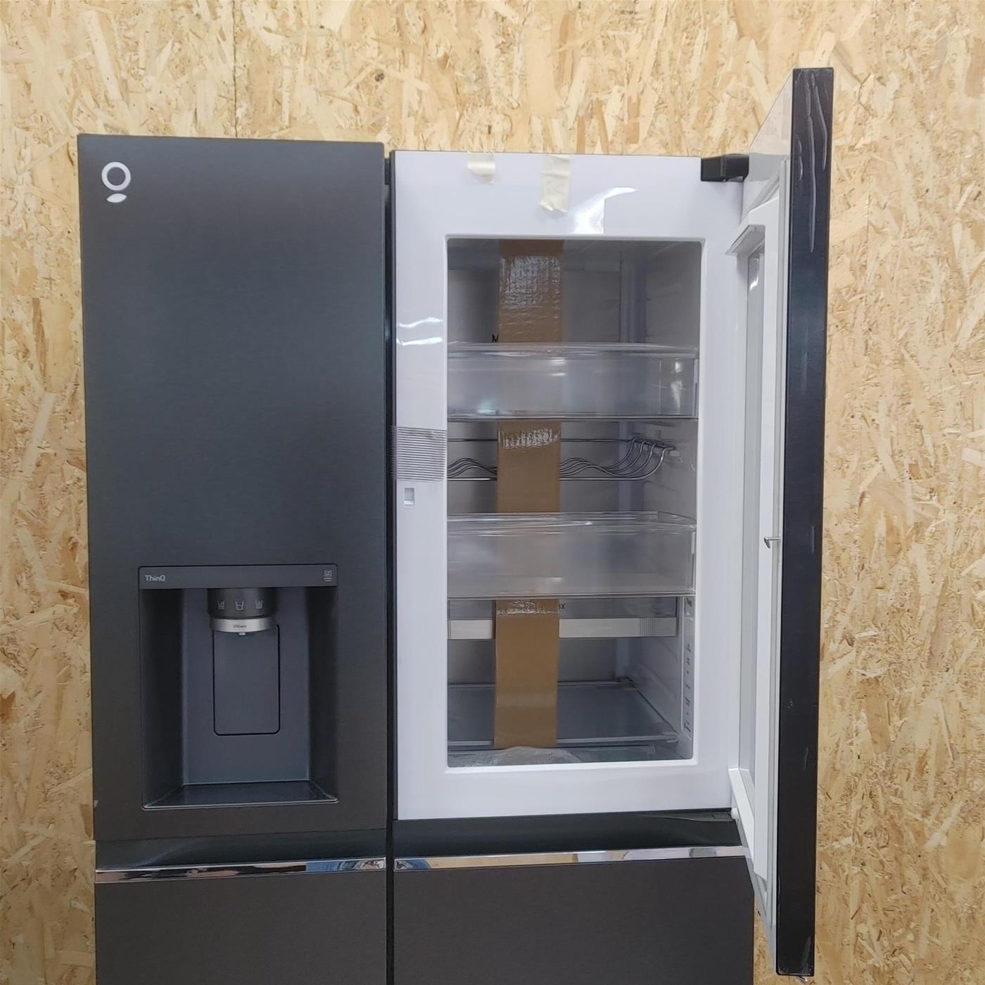 Frigocongelatore americano LG InstaView™ ThinQ™ GSXV91MCAE