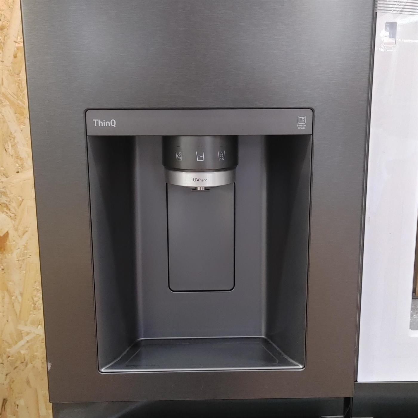 Frigocongelatore americano LG InstaView™ ThinQ™ GSXV91MCAE