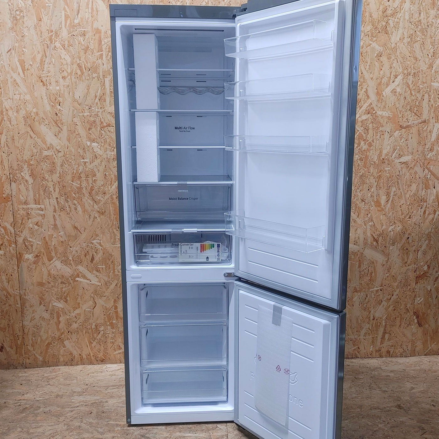 Frigo-congelatore LG GBB62PZFGN Libera installazione 384 LD Acciaio inox