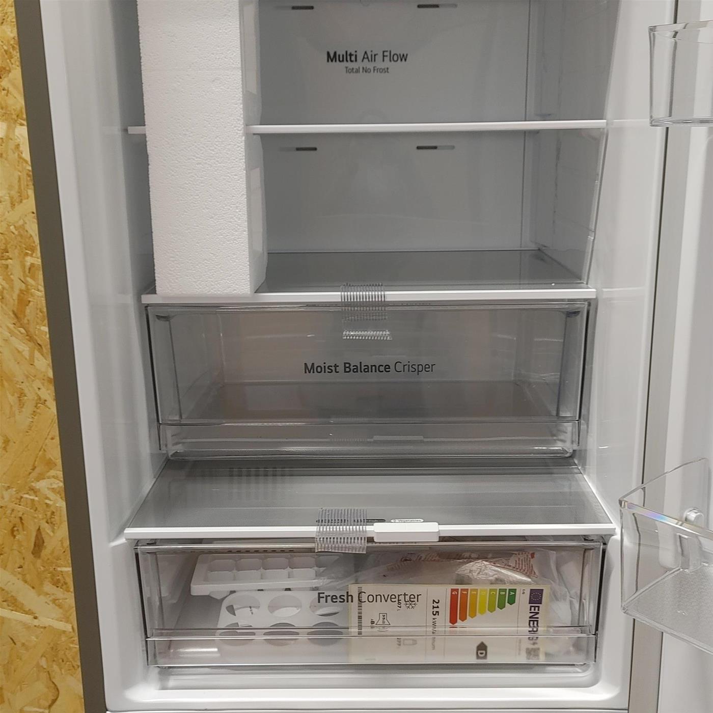 Frigo-congelatore LG GBB62PZFGN Libera installazione 384 LD Acciaio inox