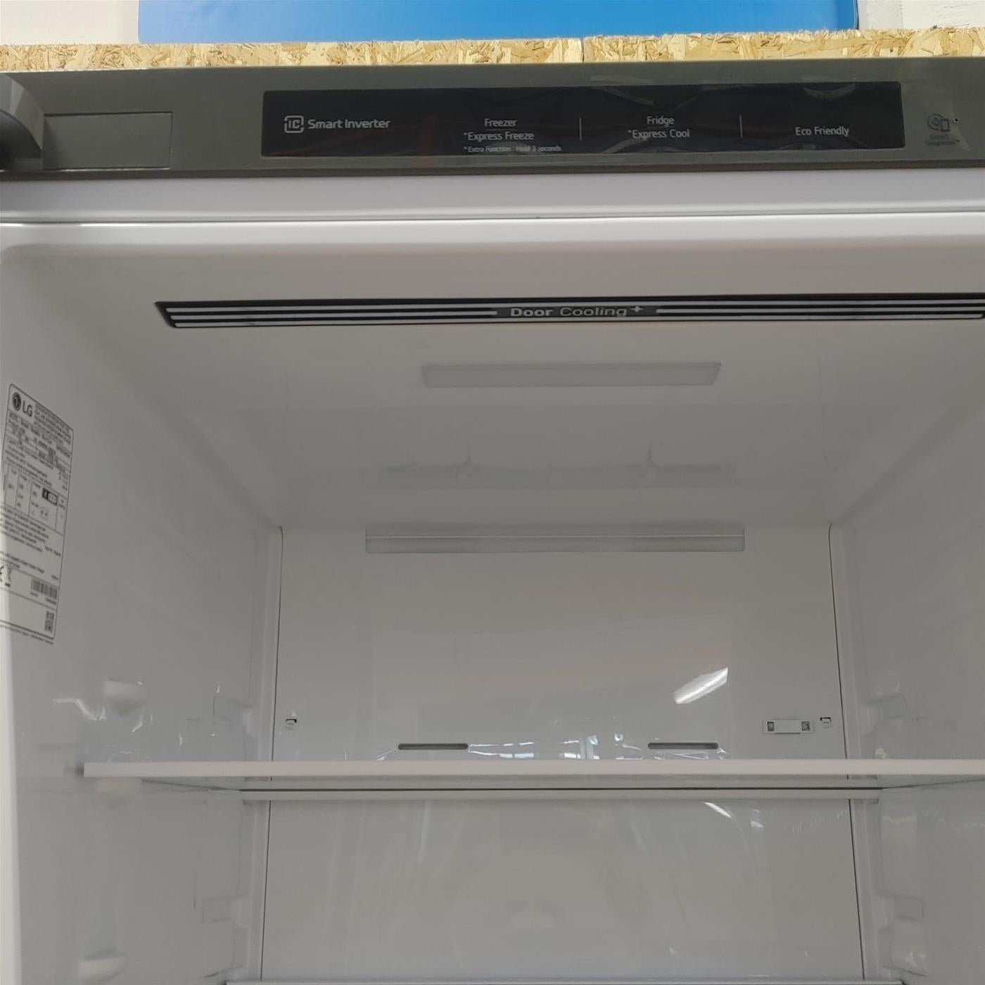 LG GBB62PZFGN frigorifero con congelatore Libera installazione 384 L D Acciaio inossidabile