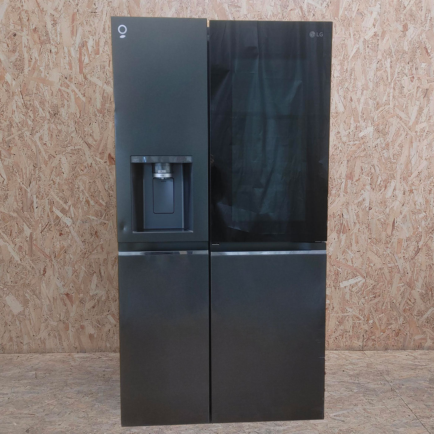 Frigocongelatore americano LG InstaView™ ThinQ™ GSXV91MCAE