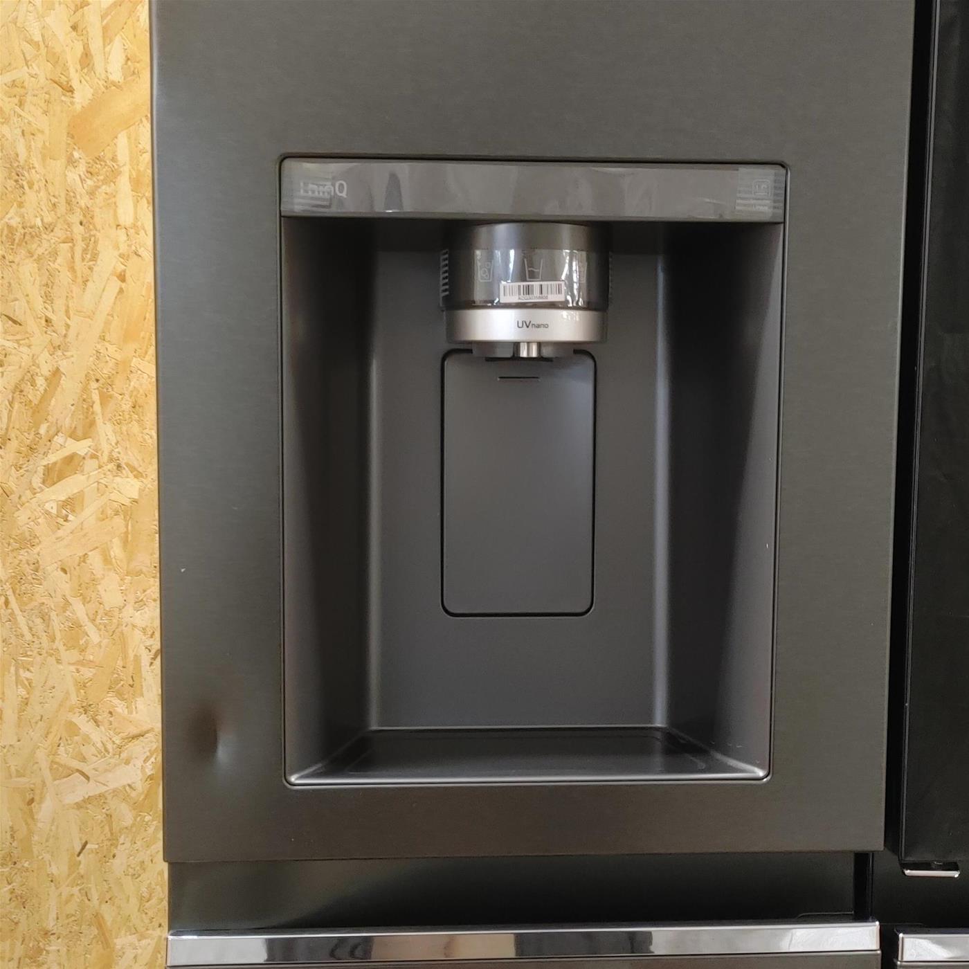 Frigocongelatore americano LG InstaView™ ThinQ™ GSXV91MCAE
