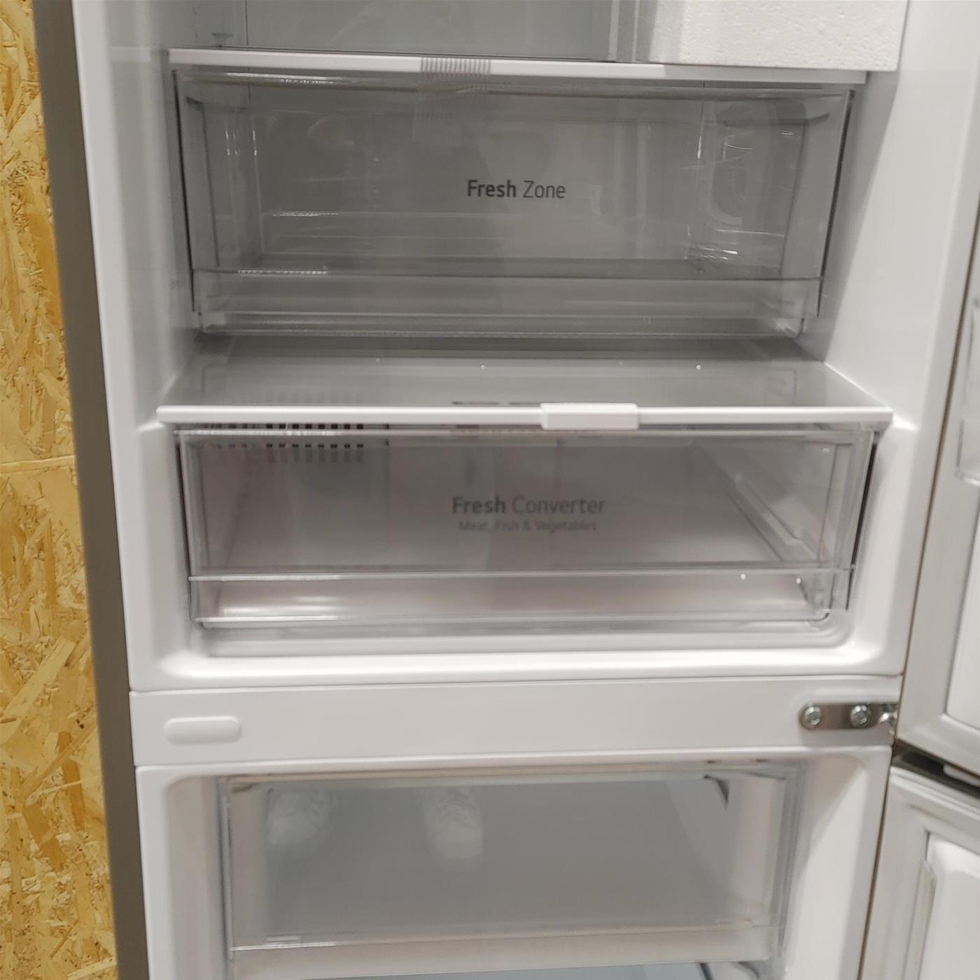 LG GBP62PZNAC.APZQEUR frigorifero con congelatore Libera installazione 384 LA Acciaio inox