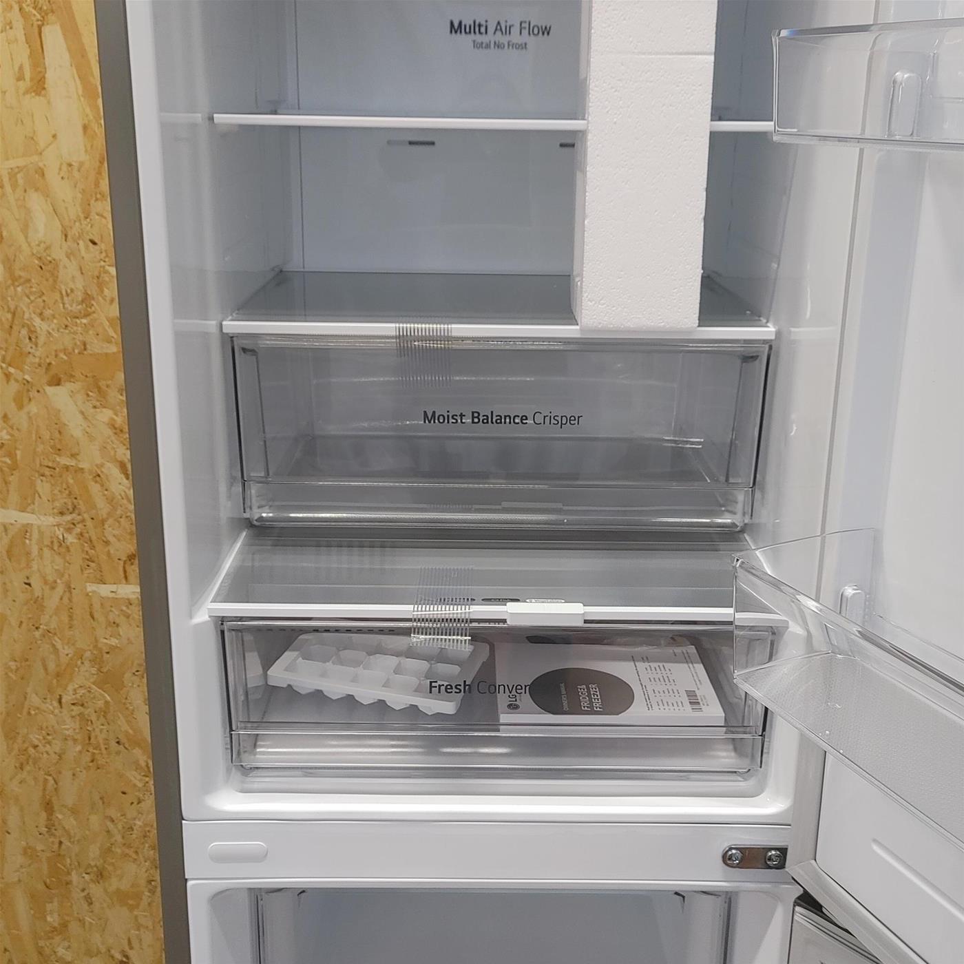 Frigo-congelatore LG GBB62PZFGN Libera installazione 384 LD Acciaio inox