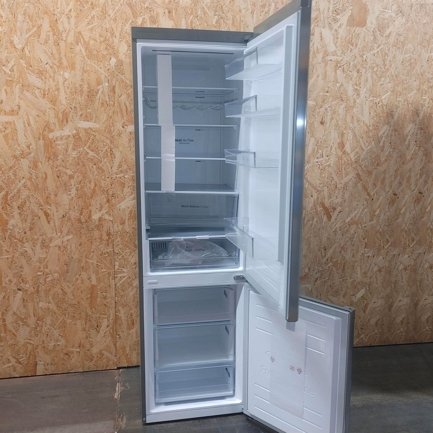 Frigo-congelatore LG GBB62PZFGN Libera installazione 384 LD Acciaio inox