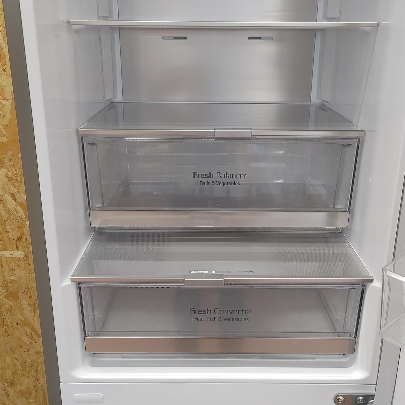 Frigo-congelatore LG GBB72SAUCN1 Libera installazione 384 LC Acciaio inox