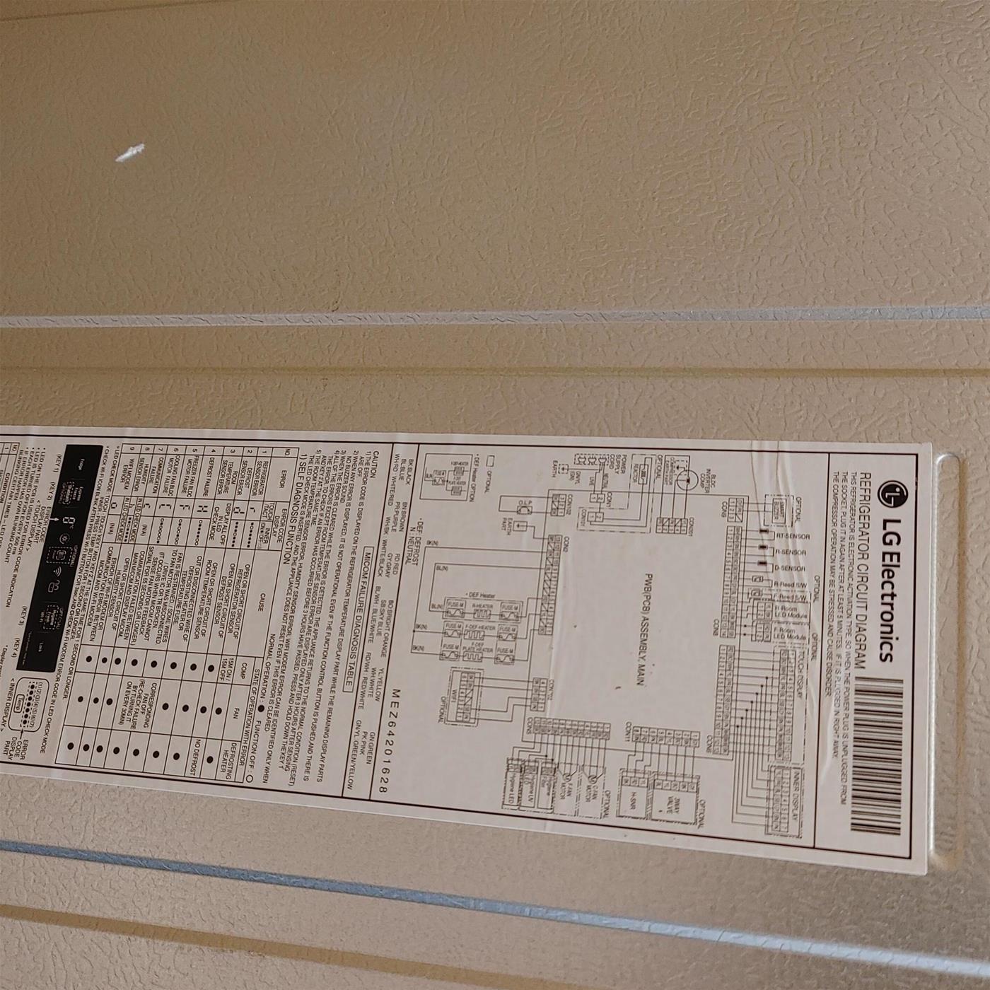 LG GTB744DSCV Doppia Porta Display Interno LED 509lt Classe energetica F