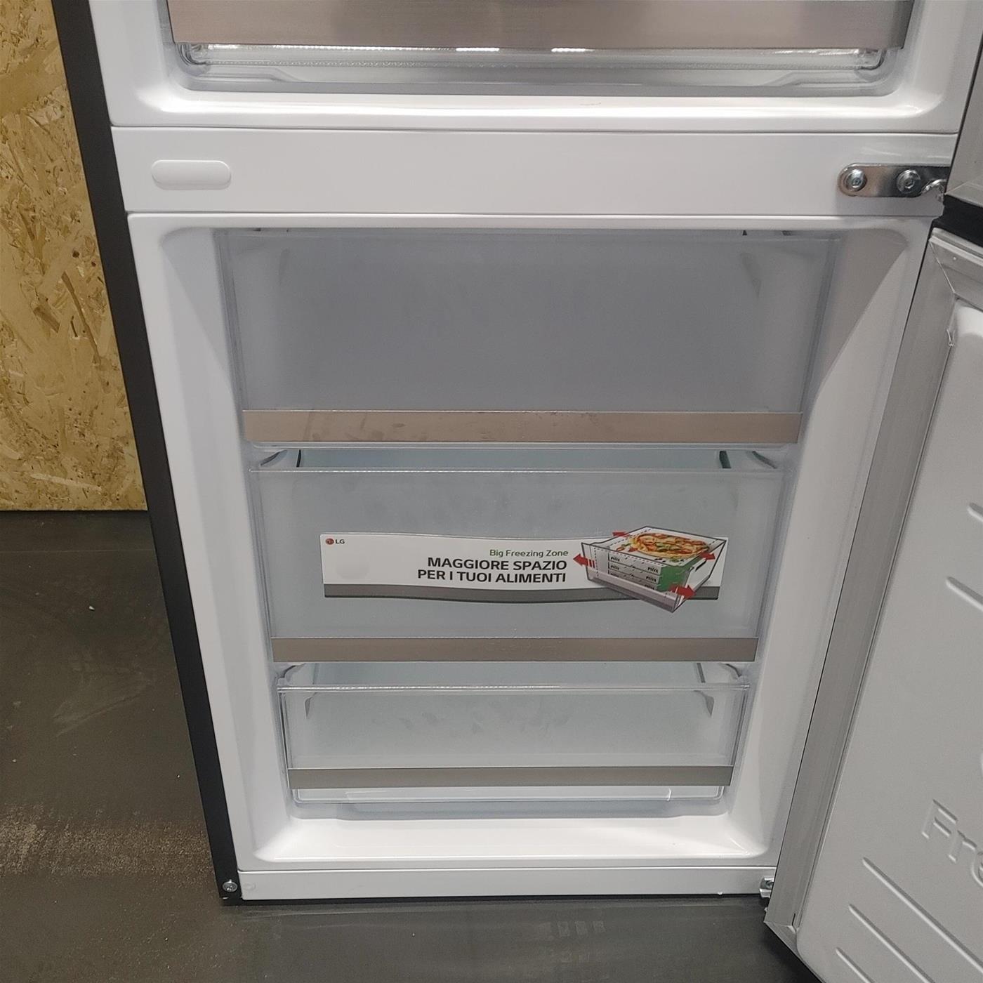 Frigocongelatore LG GBB92MCB2P Libera installazione 384 LA Nero