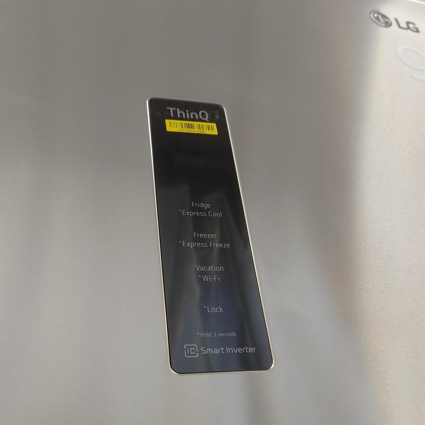 LG GBB72NSUGN frigorifero con congelatore Libera installazione 384 L D Acciaio inossidabile