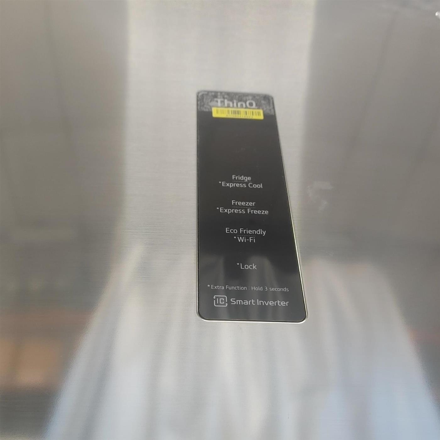 LG GBP62PZNAC.APZQEUR frigorifero con congelatore Libera installazione 384 LA Acciaio inox