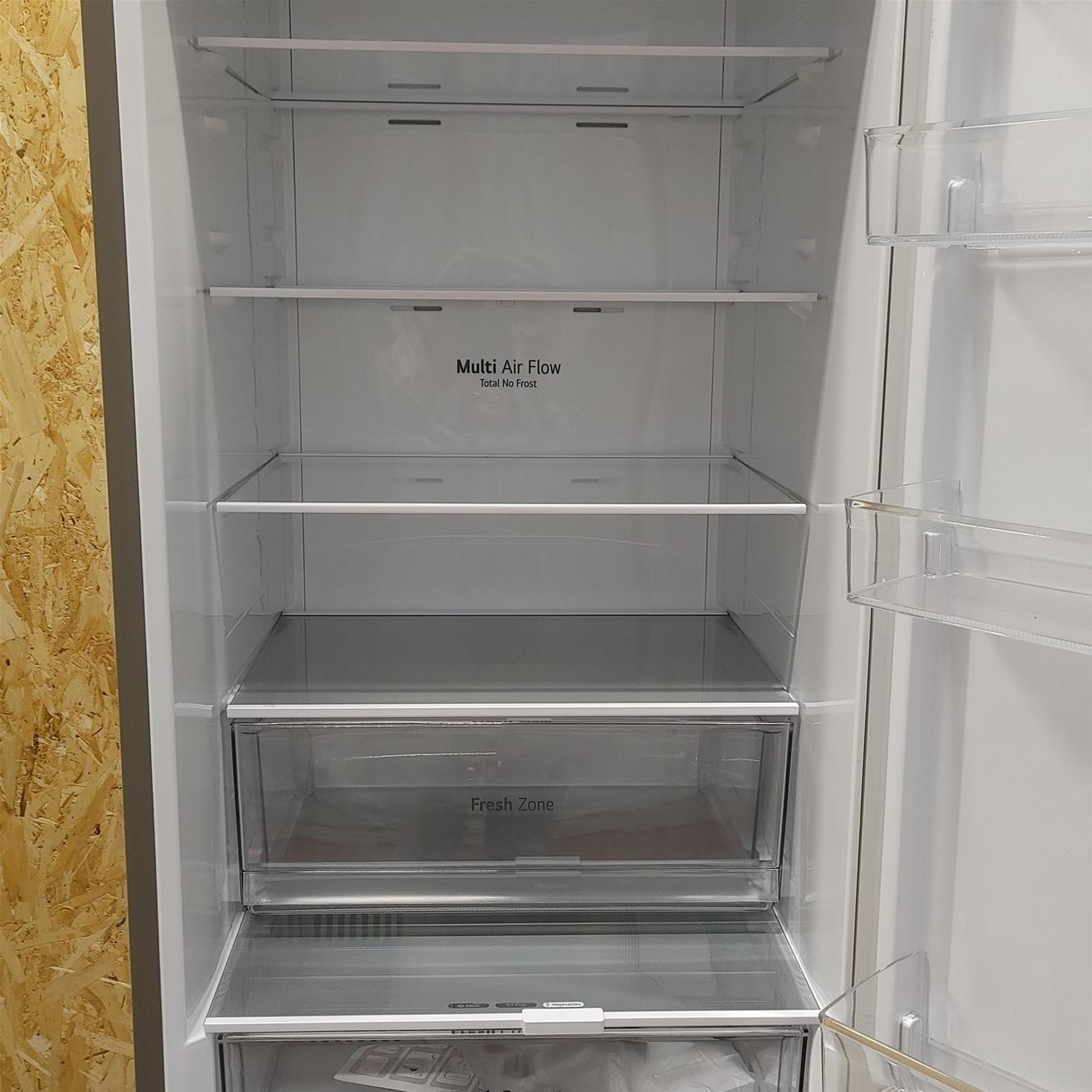 LG GBP62PZNAC.APZQEUR frigorifero con congelatore Libera installazione 384 LA Acciaio inox