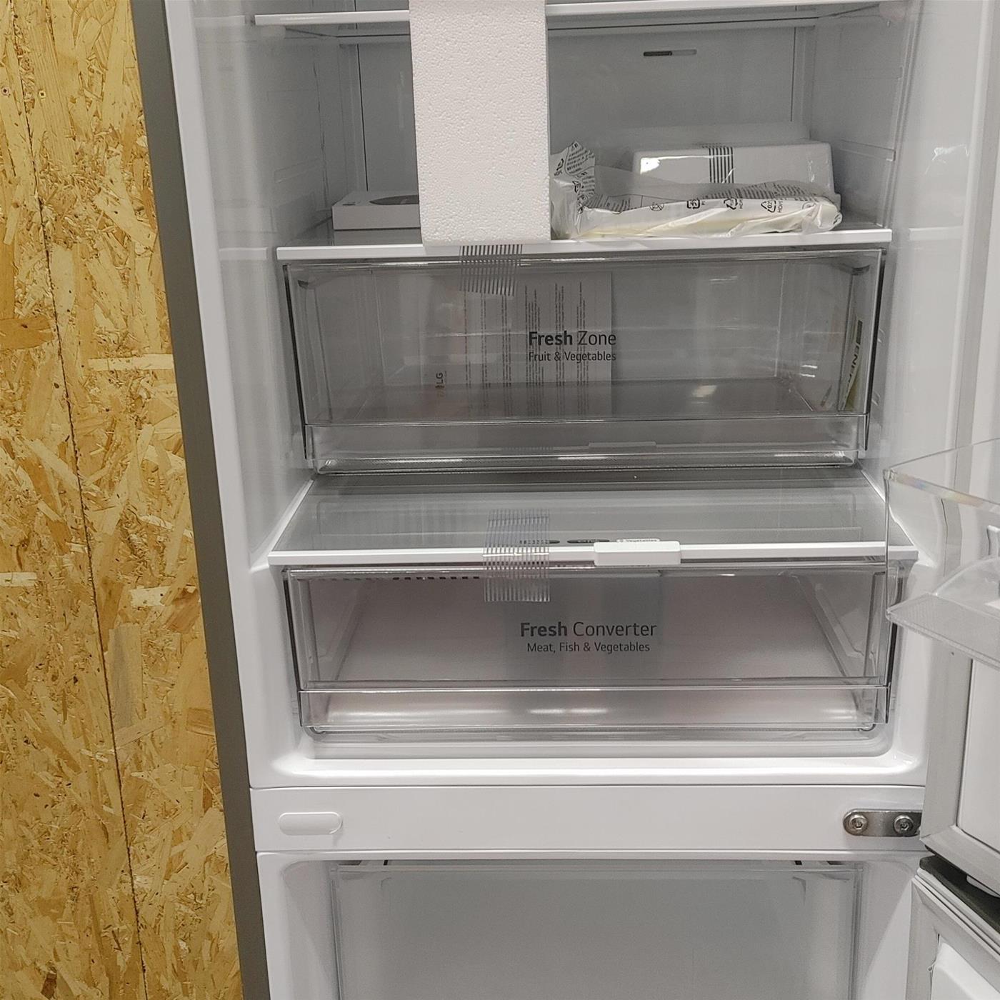 LG GBP62PZNBC frigorifero con congelatore Libera installazione 384 L B Acciaio inossidabile