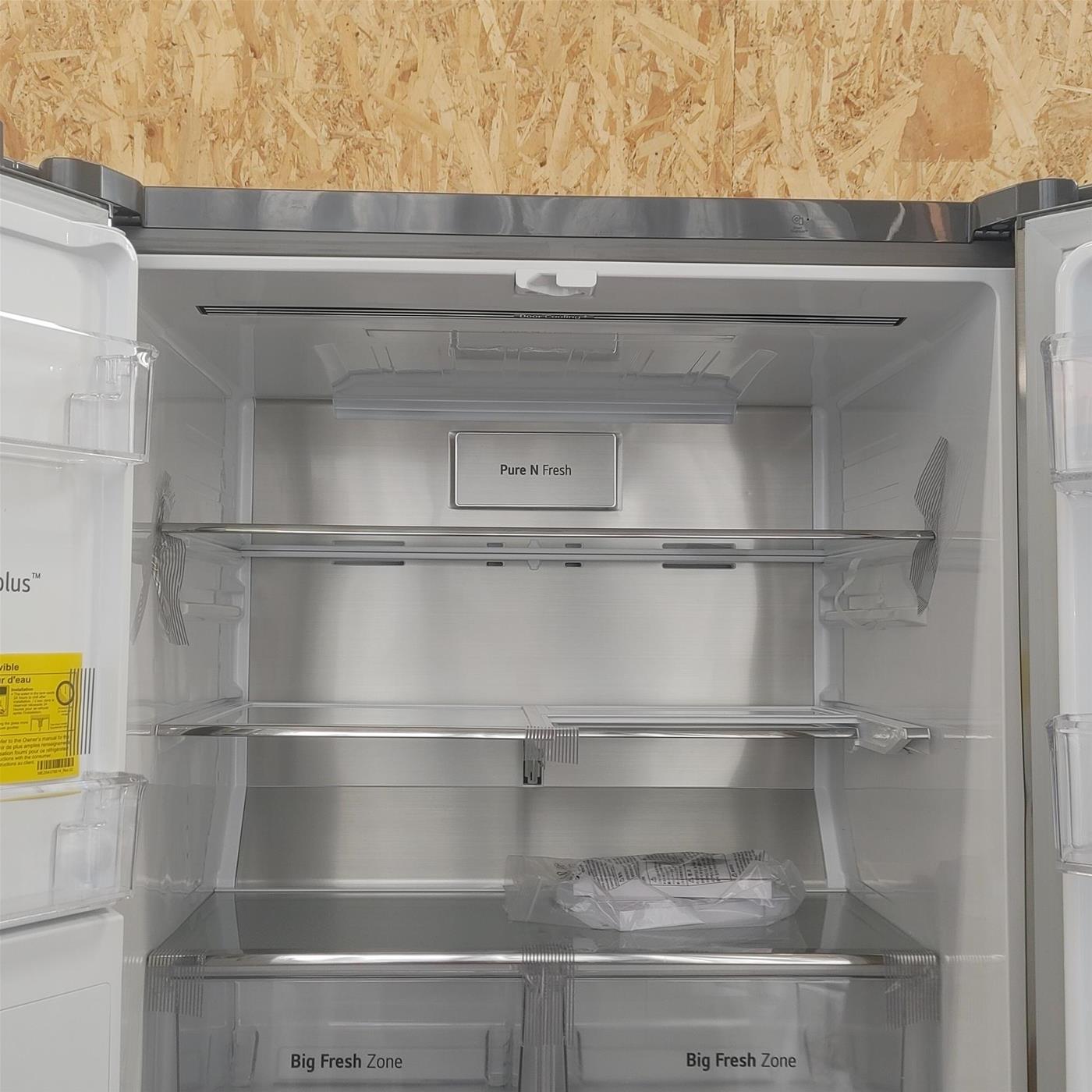 Frigorifero side-by-side LG GMX844BS6F Libera installazione 508 LF Acciaio inox