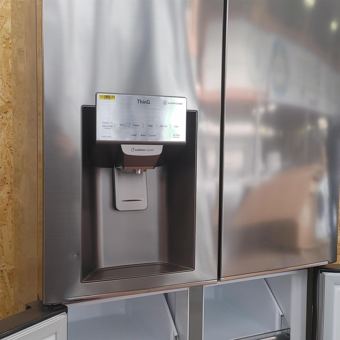 Frigorifero side-by-side LG GMX844BS6F Libera installazione 508 LF Acciaio inox