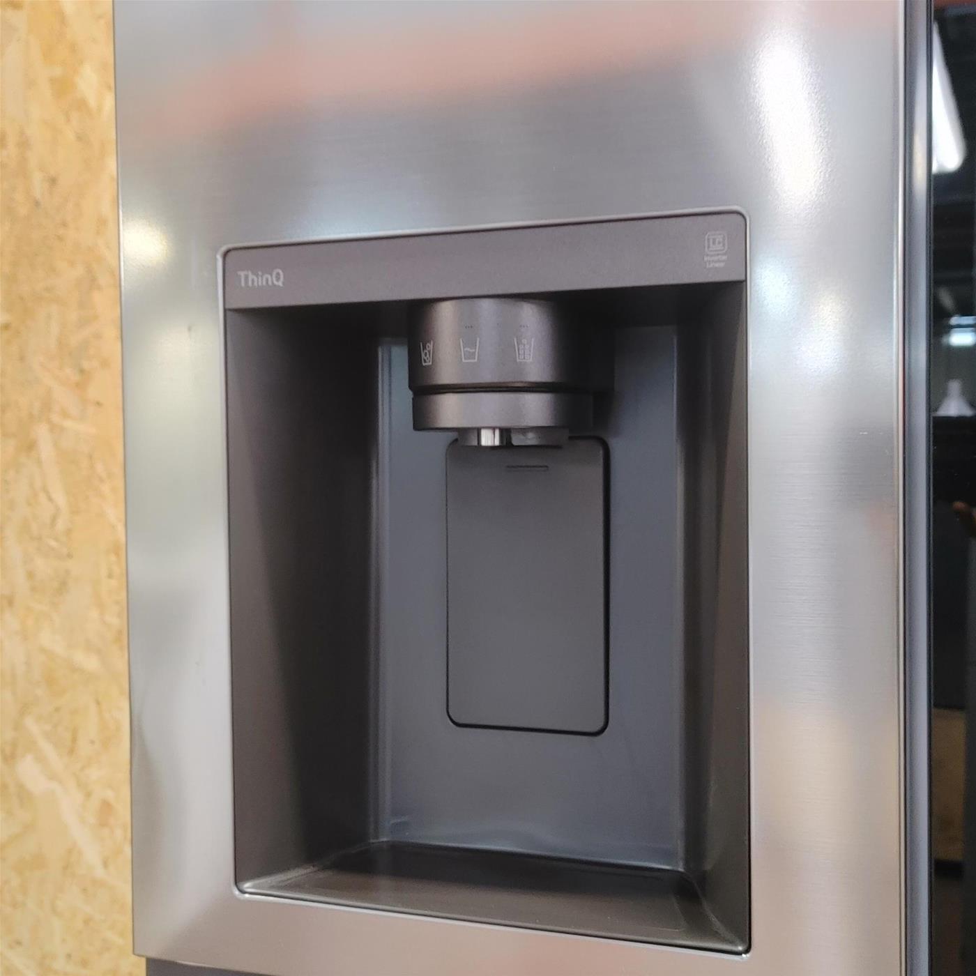 Frigorifero side-by-side LG InstaView GSXV80PZLE Libera installazione 635 LE Silver