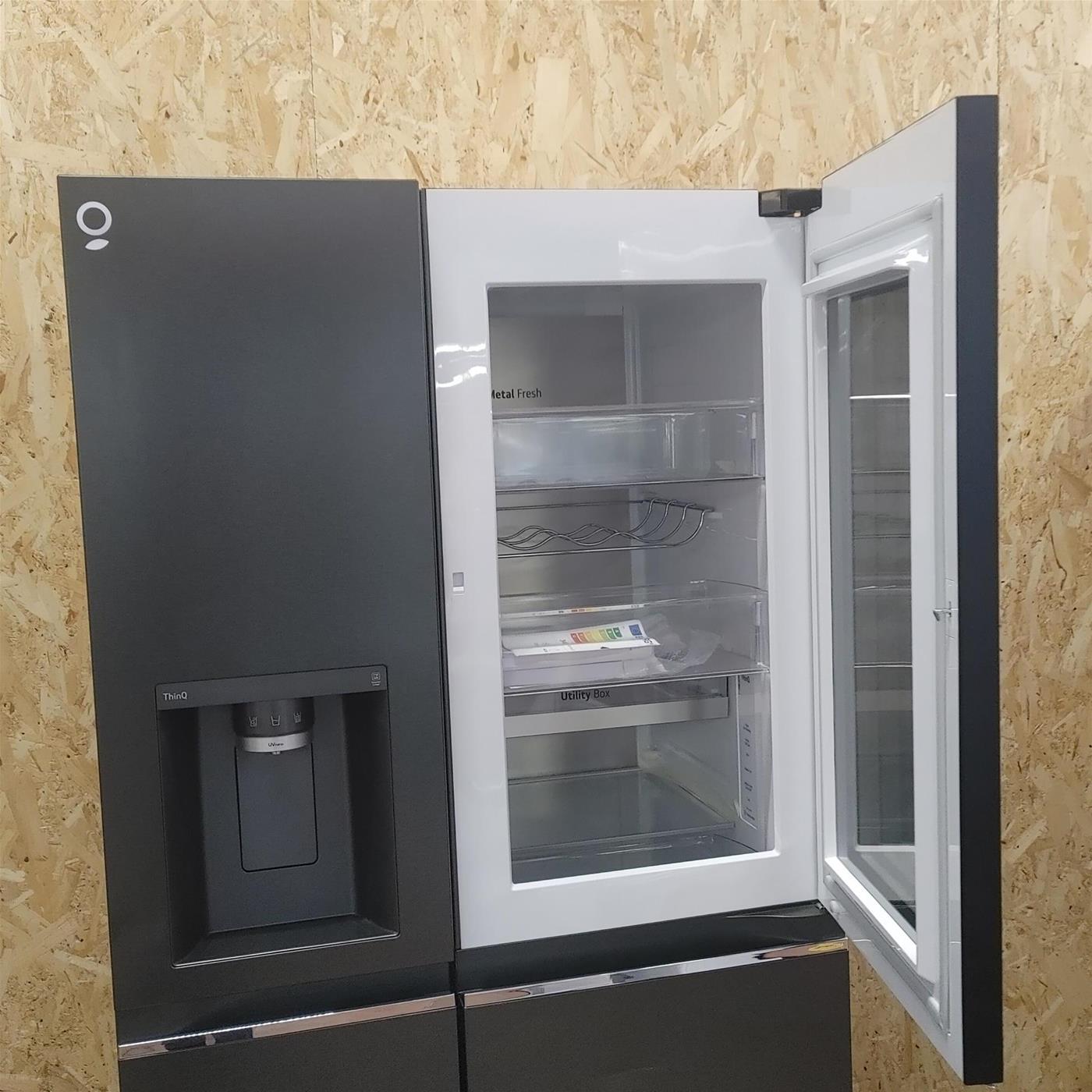 Frigocongelatore americano LG InstaView™ ThinQ™ GSXV91MCAE