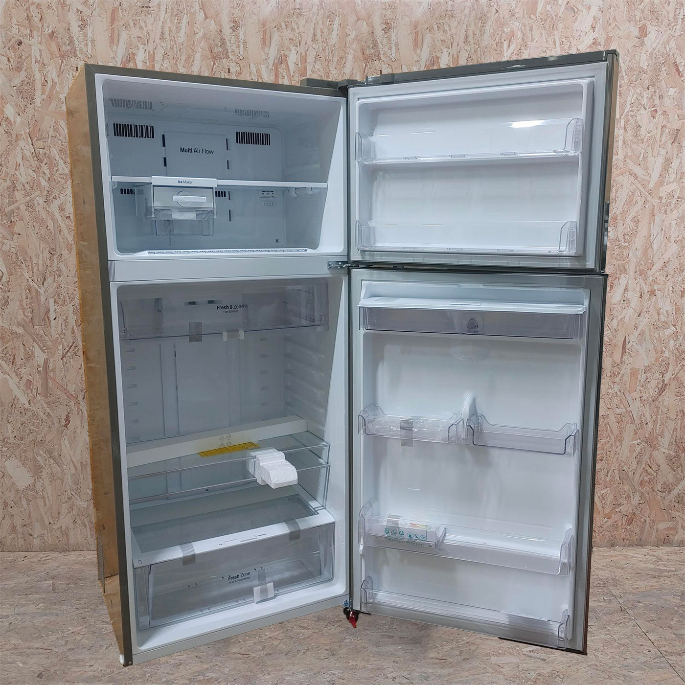 LG GTF744PZPZD Doppia porta Libera installazione Acciaio inossidabile 509 L