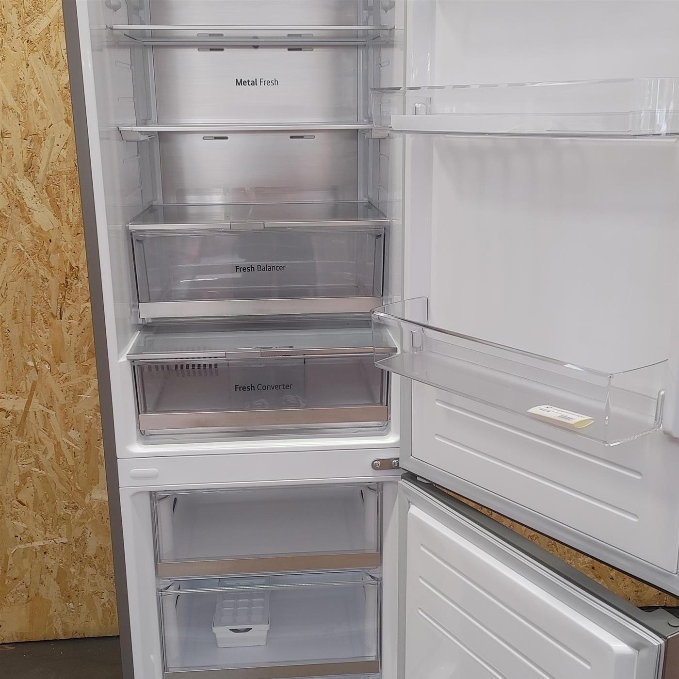 LG GBB72PZUGN.APZQEUR frigorifero con congelatore Libera installazione 384 L D Acciaio inossidabile