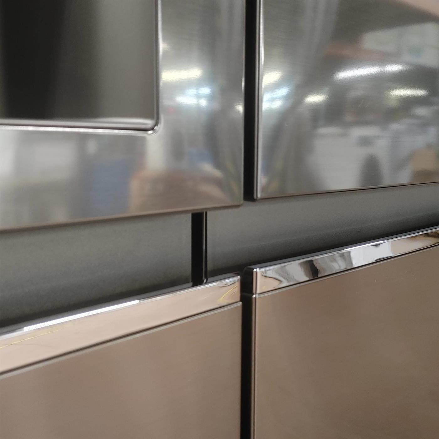 Frigorifero side-by-side LG GSLV90PZAD Libera installazione 635 LD Acciaio inox