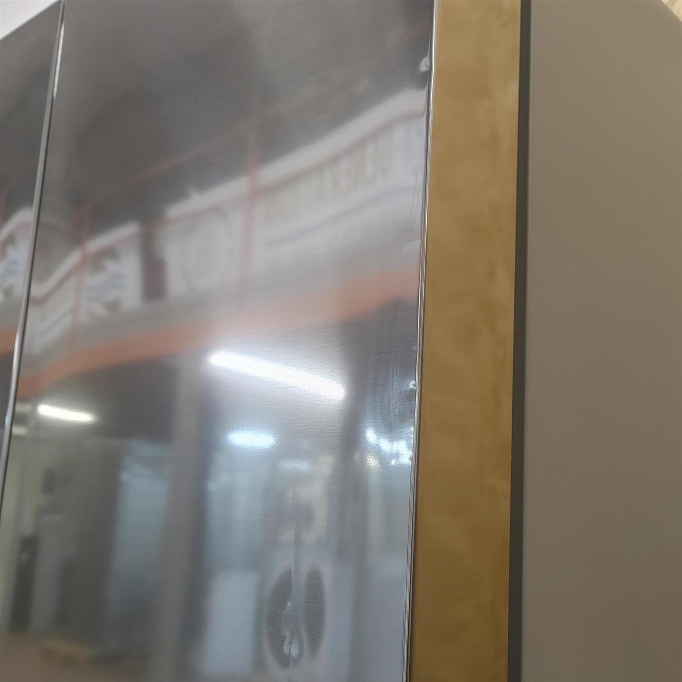 Frigorifero side-by-side LG GSLV90PZAD Libera installazione 635 LD Acciaio inox