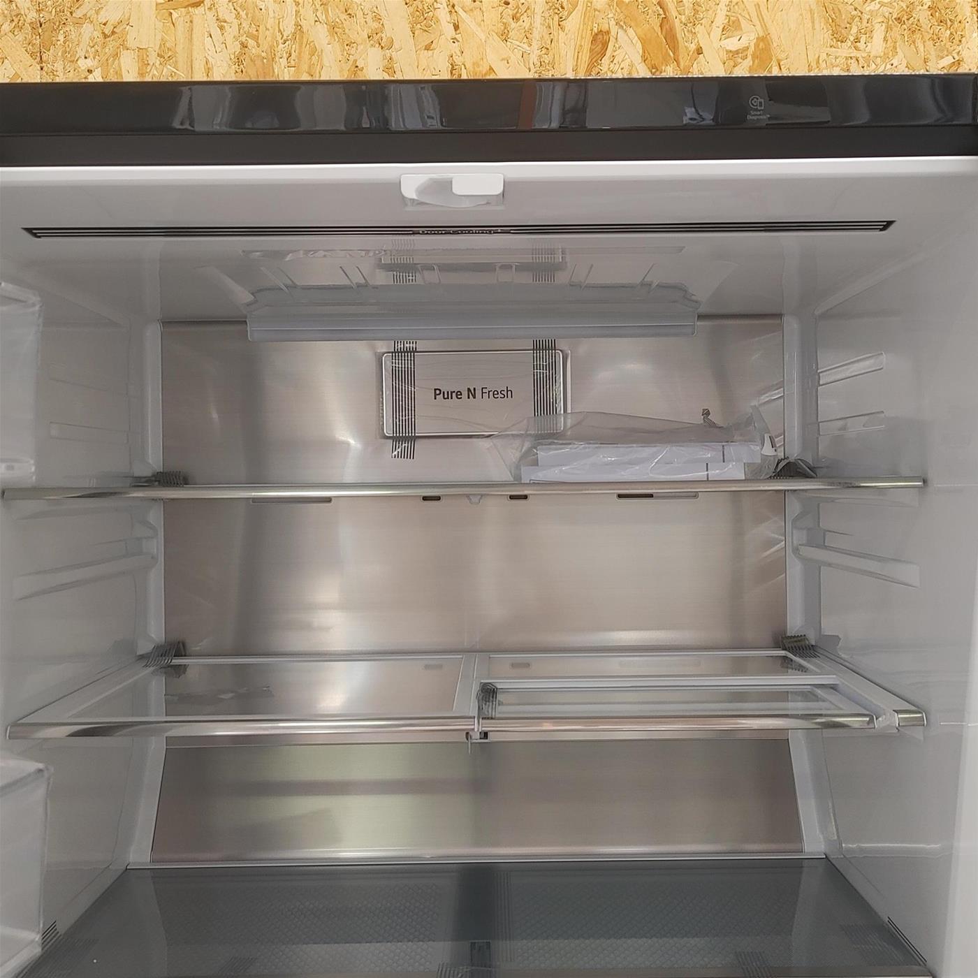 Frigorifero side-by-side LG InstaView GMQ844MC5E Libera installazione 530 LE Nero