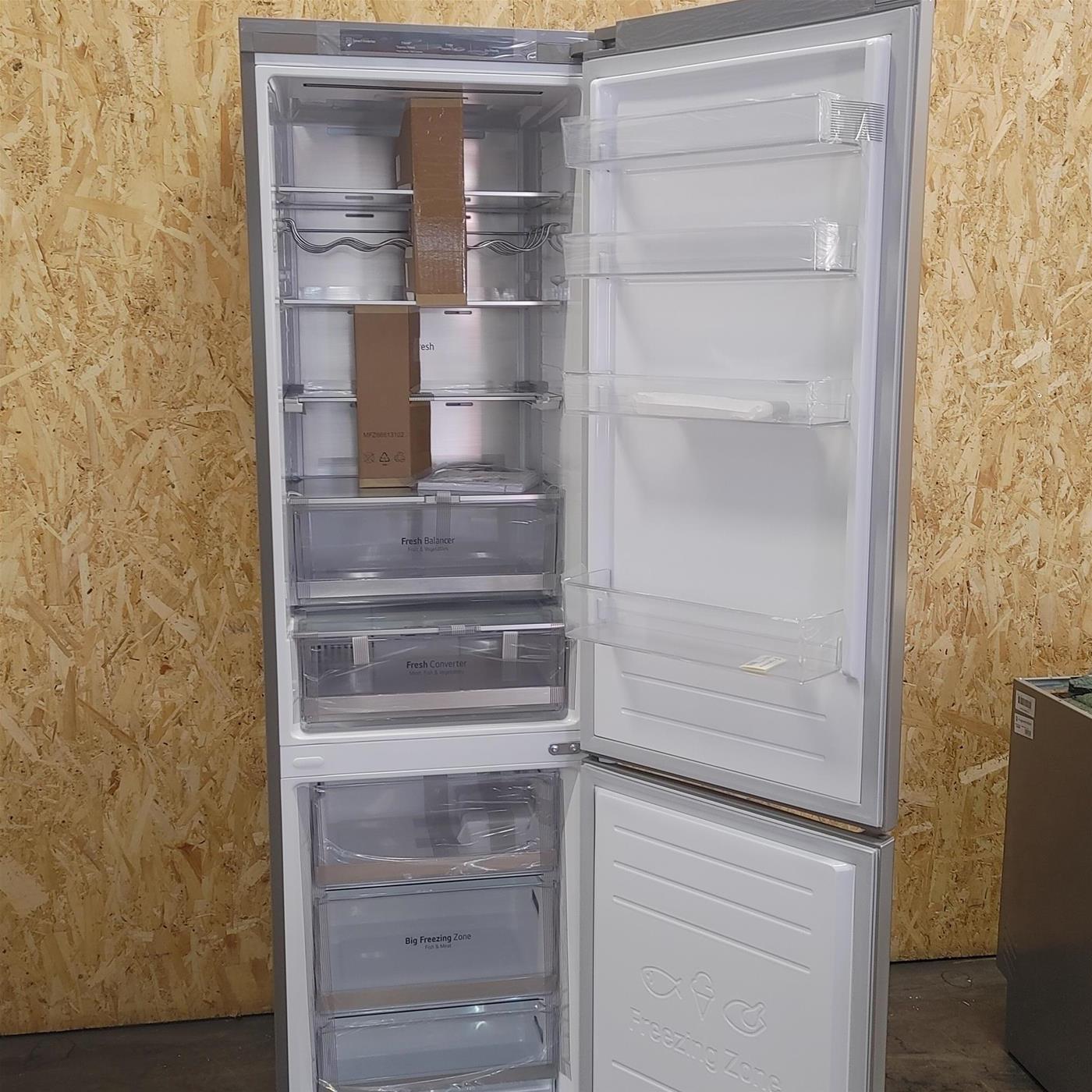 Frigo-congelatore LG GBB72NSVGN Libera installazione 384 LD Acciaio inox