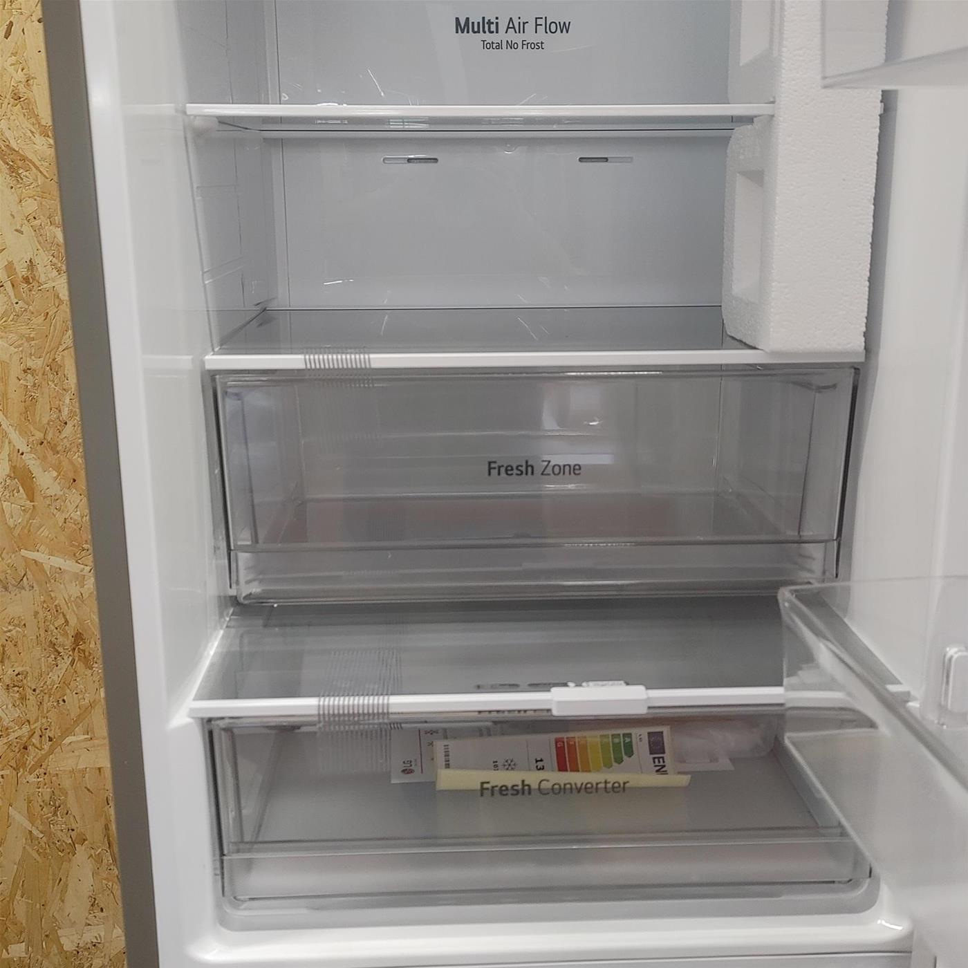 LG GBP62PZNBC frigorifero con congelatore Libera installazione 384 L B Acciaio inossidabile