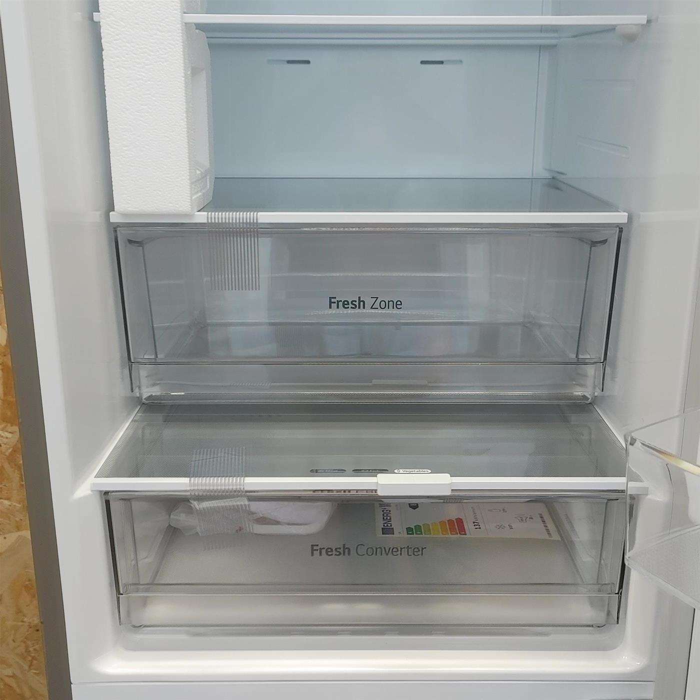 LG GBP62PZNBC frigorifero con congelatore Libera installazione 384 L B Acciaio inossidabile