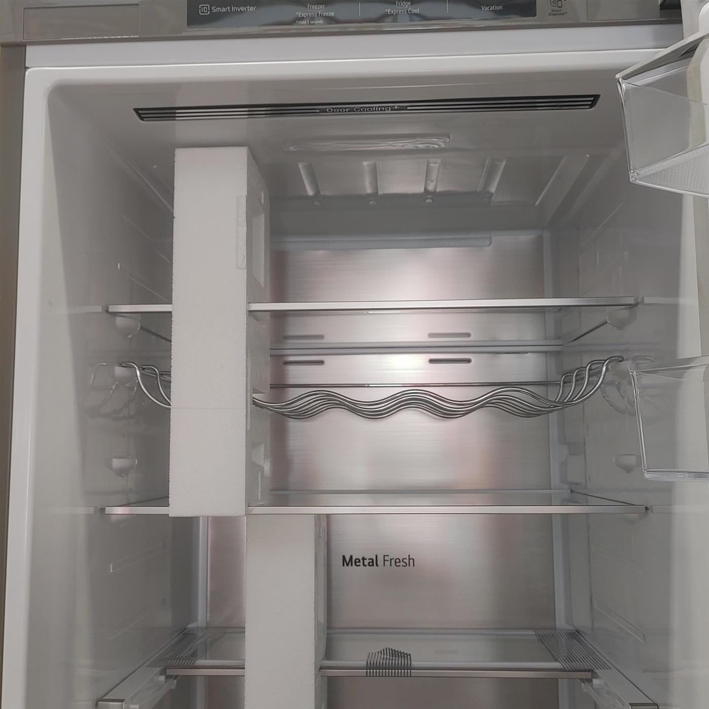 LG GBV7280CMB.AMBQEUR frigorifero-congelatore Libera installazione 387 LC Argento