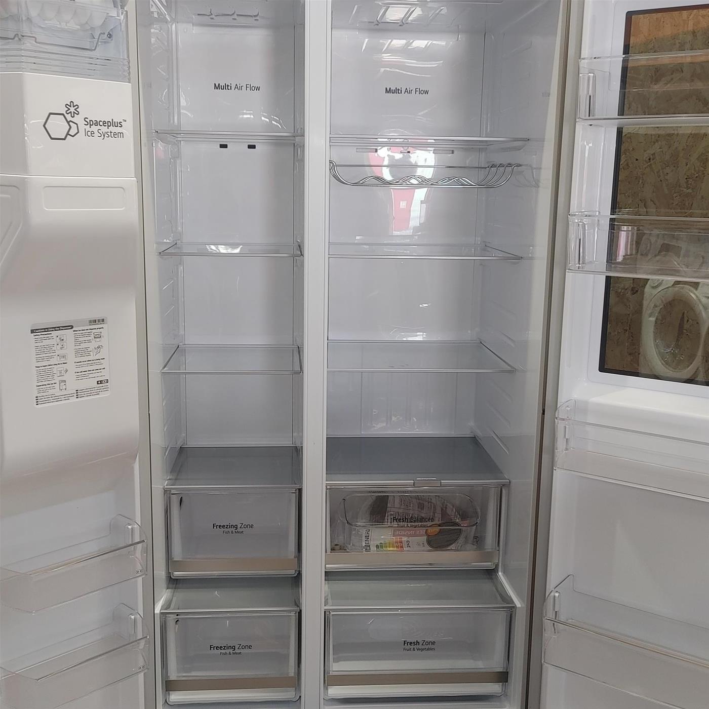 Frigorifero side-by-side LG InstaView GSGV80PYLD Libera installazione 635 LD Silver