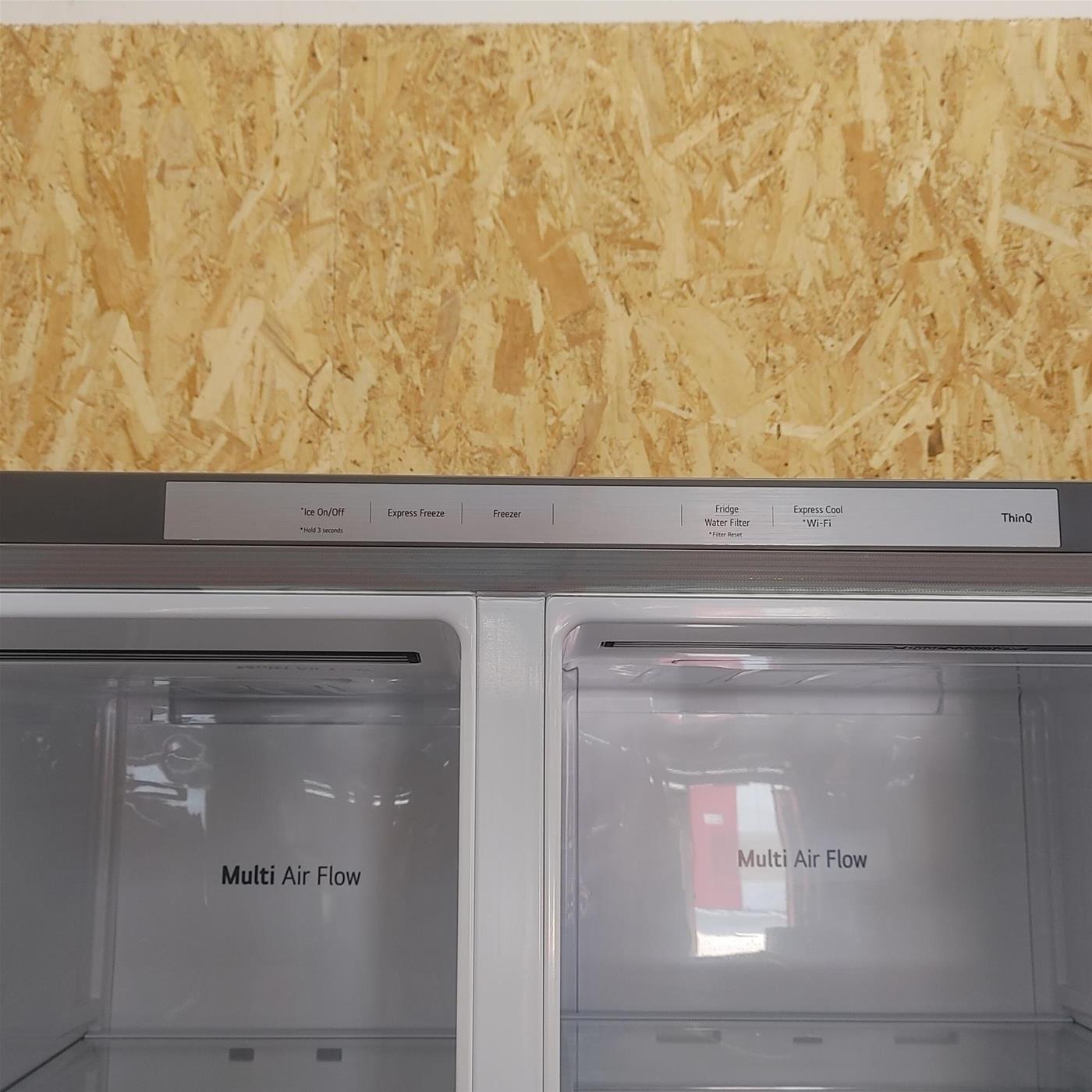 Frigorifero side-by-side LG InstaView GSGV80PYLD Libera installazione 635 LD Silver