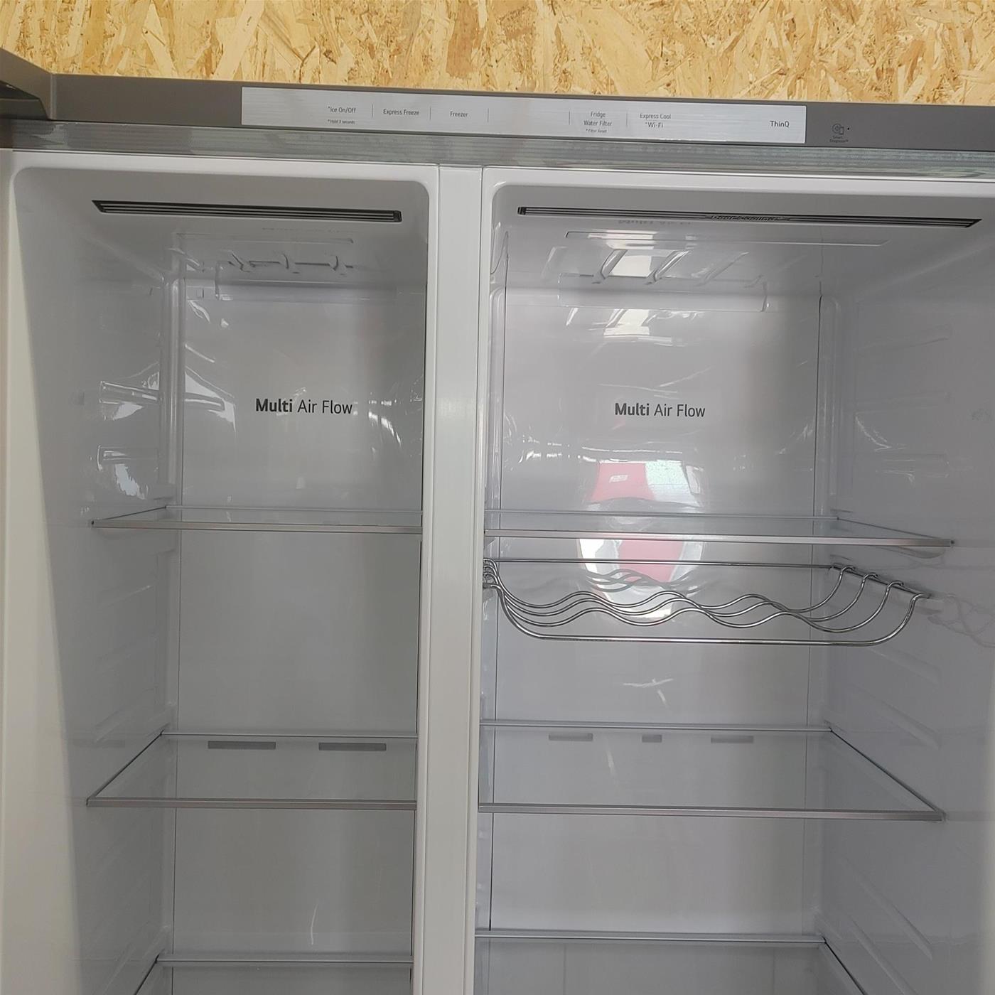 Frigorifero side-by-side LG InstaView GSGV80PYLD Libera installazione 635 LD Silver