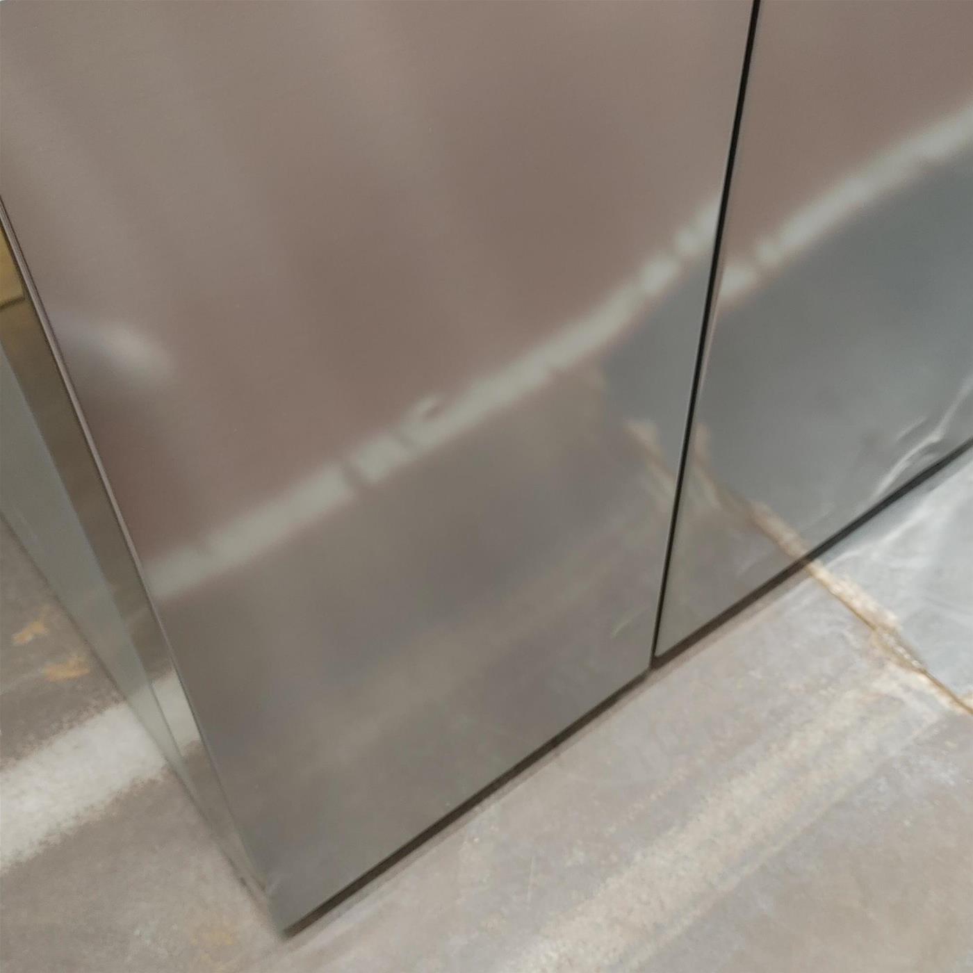 Frigorifero side-by-side LG GSLV70PZTE Libera installazione 635 LE Acciaio inox