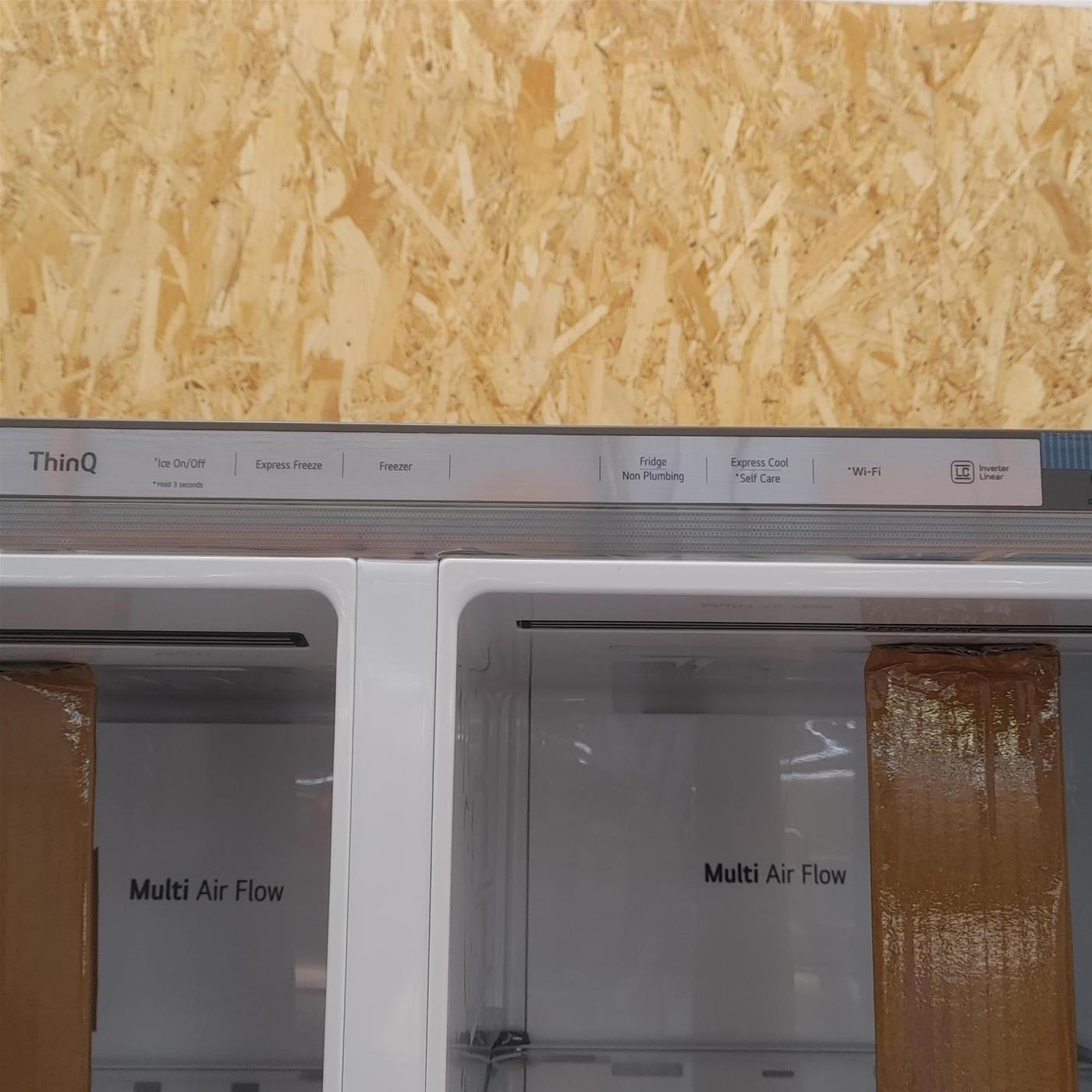 Frigorifero side-by-side LG GSLV71PZRC Libera installazione 635 LC Silver