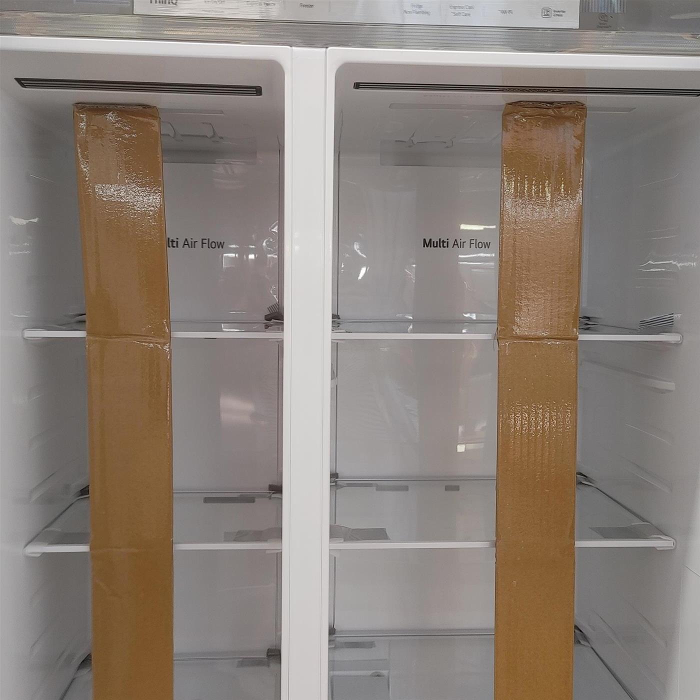 Frigorifero side-by-side LG GSLV71PZRC Libera installazione 635 LC Silver