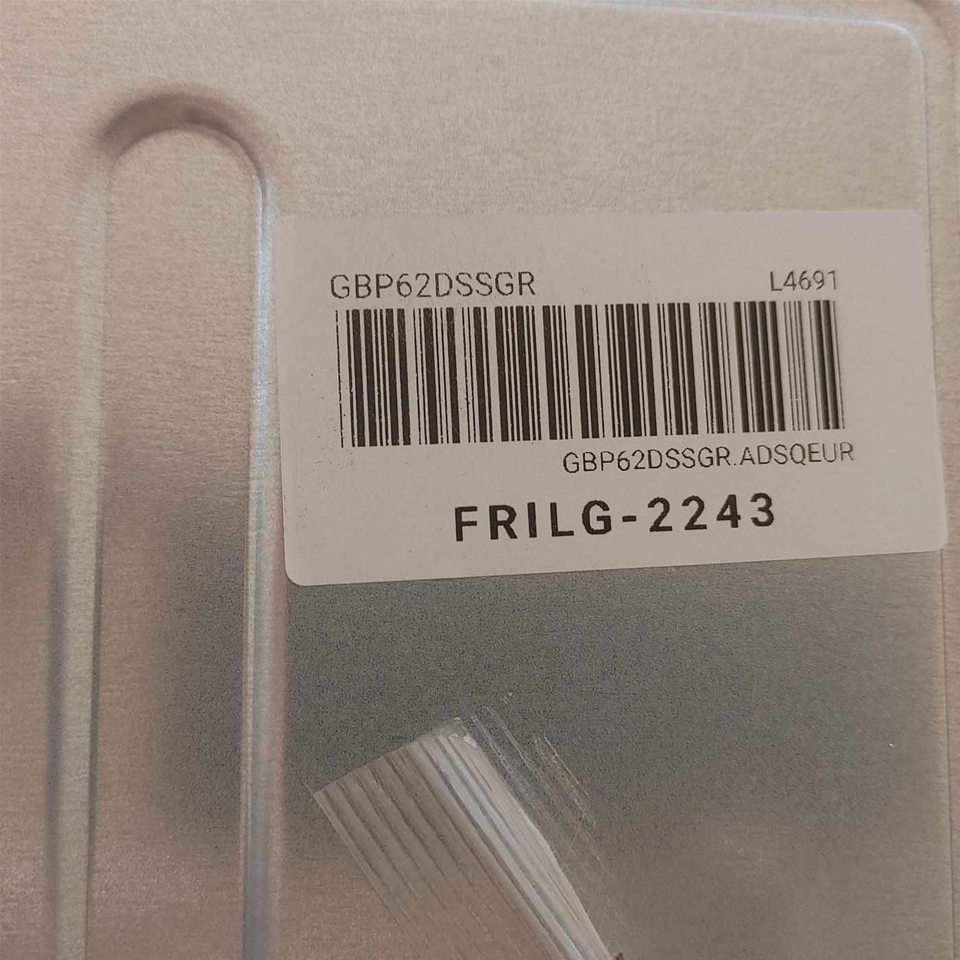 Frigocongelatore LG GBP62DSSGR Libera installazione 384 LD Grafite