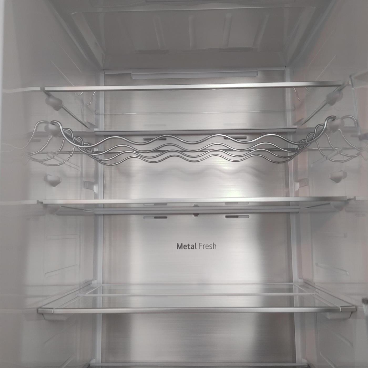 Frigo-congelatore LG GBB72NSUCN Libera installazione 384 LC Acciaio inox