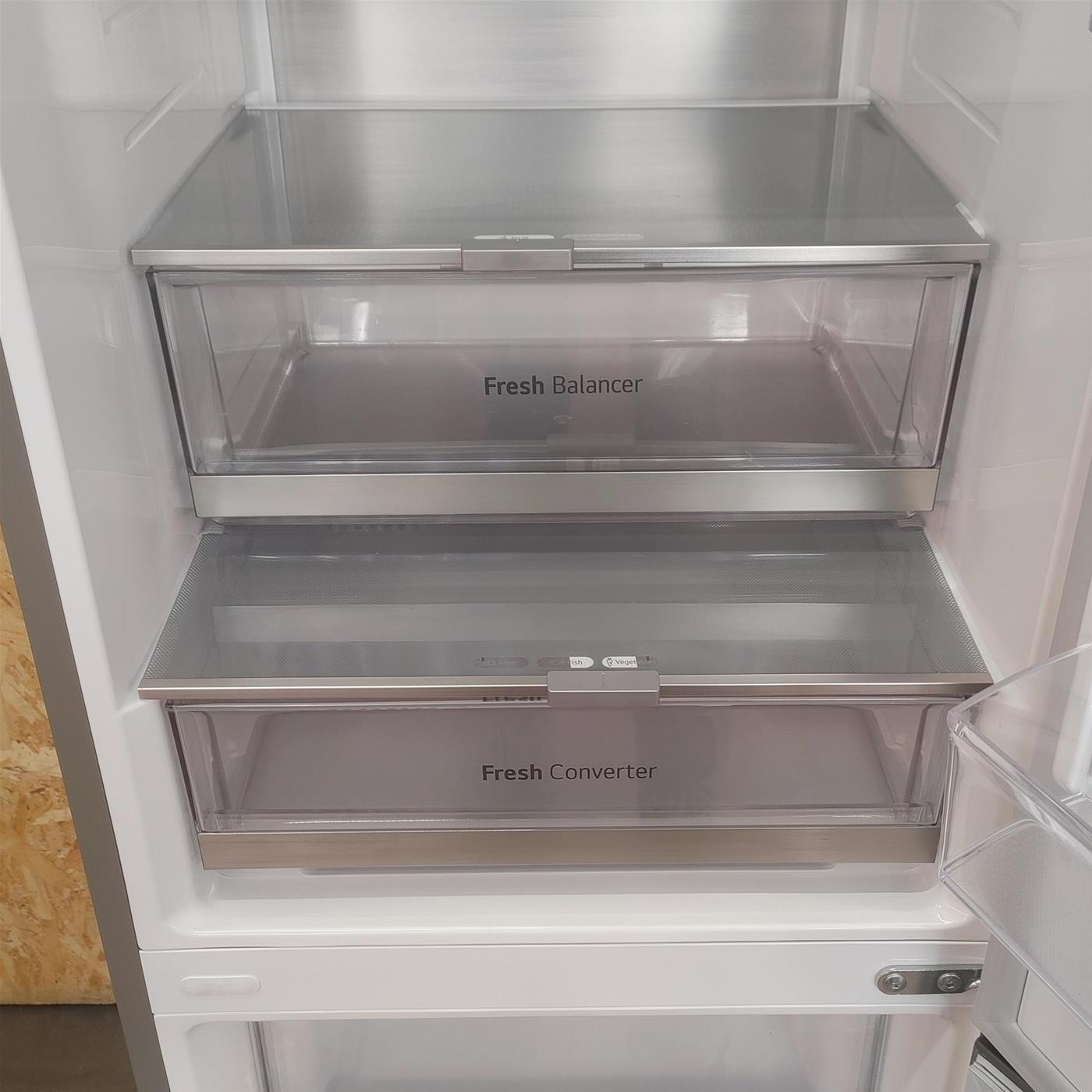 Frigo-congelatore LG GBB72NSUCN Libera installazione 384 LC Acciaio inox