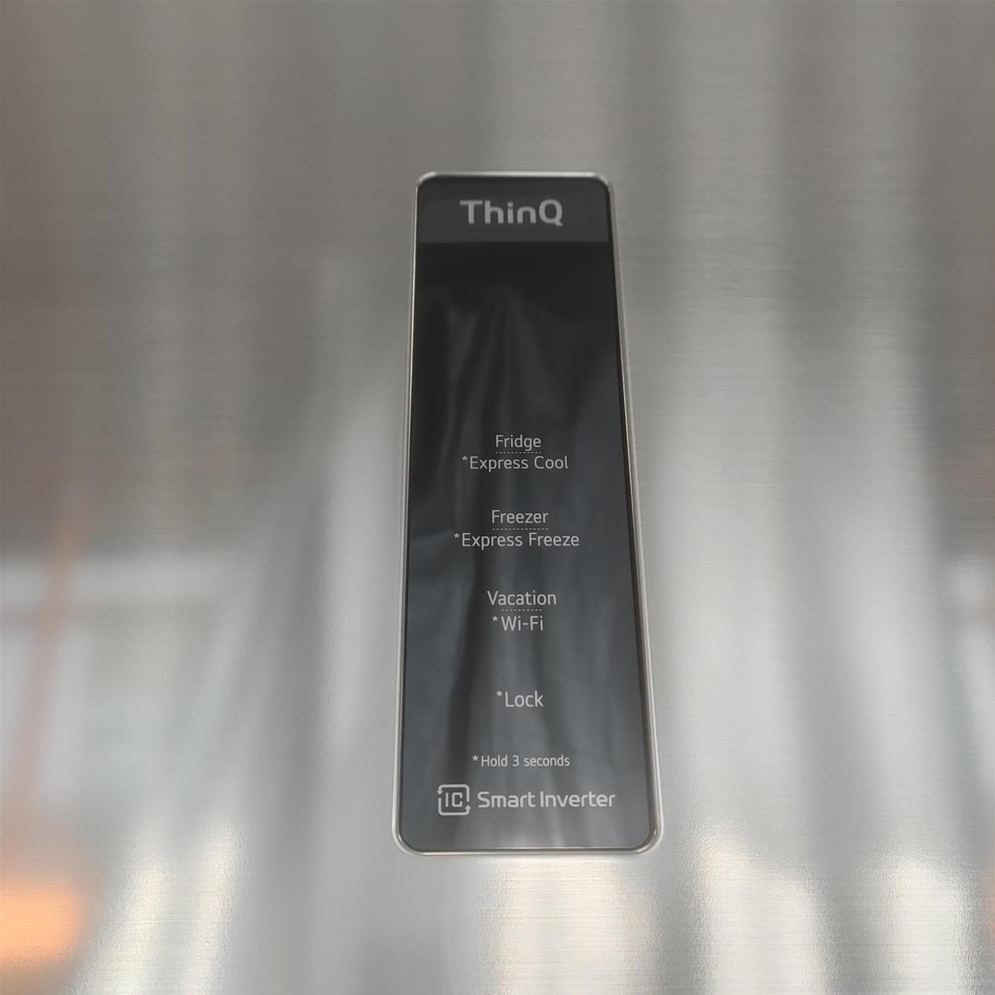 Frigo-congelatore LG GBB72NSUCN Libera installazione 384 LC Acciaio inox