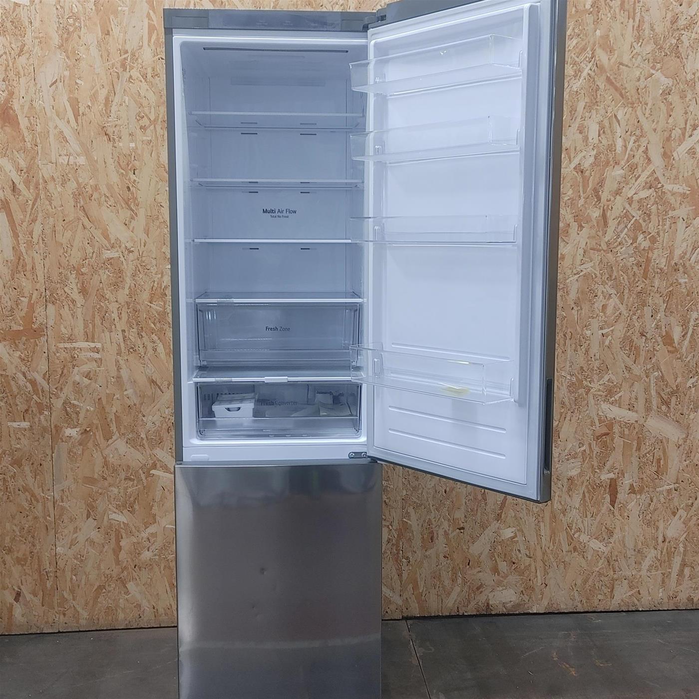 LG GBP62PZNAC Frigorifero combinato, Classe A, 384L, Fresh Converter, No frost, Inox